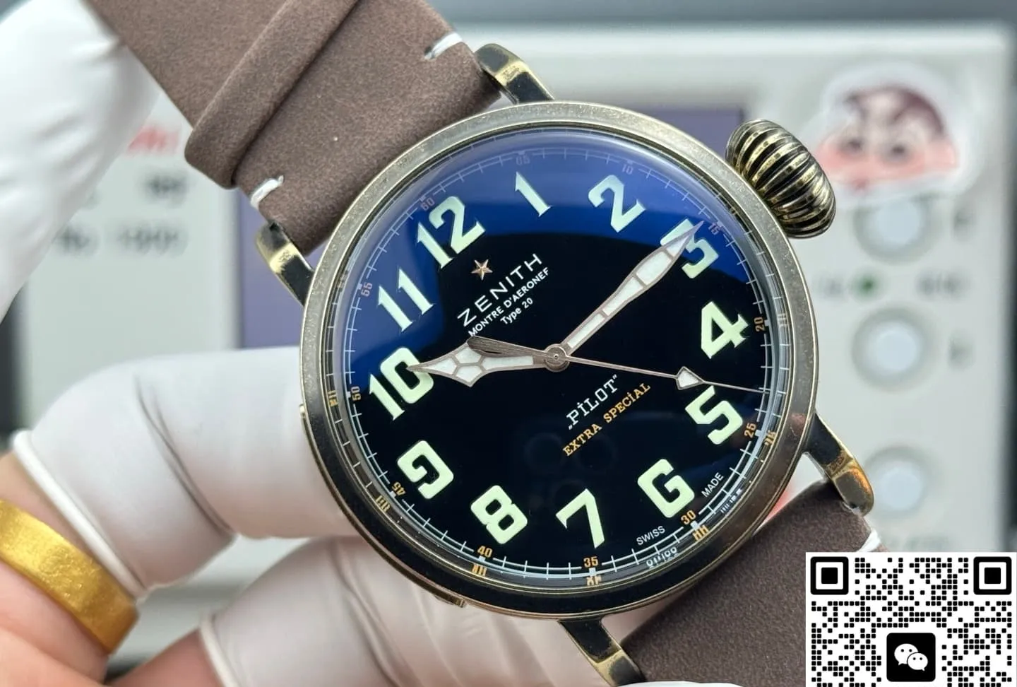V+ Factory Zenith Pilot 29.2430.679-21.C753 1:1 Best Edition Replica Watch